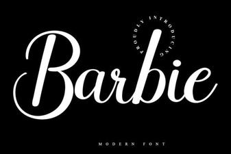 Barbie Font Styles for Your Dream Projects