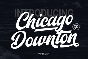Chicago Downton Font for Elegant Web Design