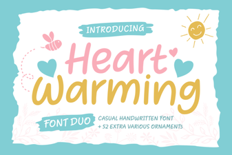 Emotive Fonts for Crafting Heartwarming Designs