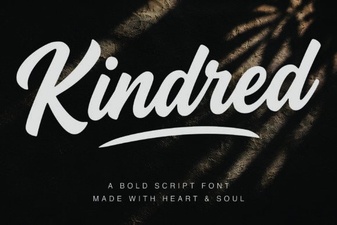 Kindred Font for Creative Typography Projects